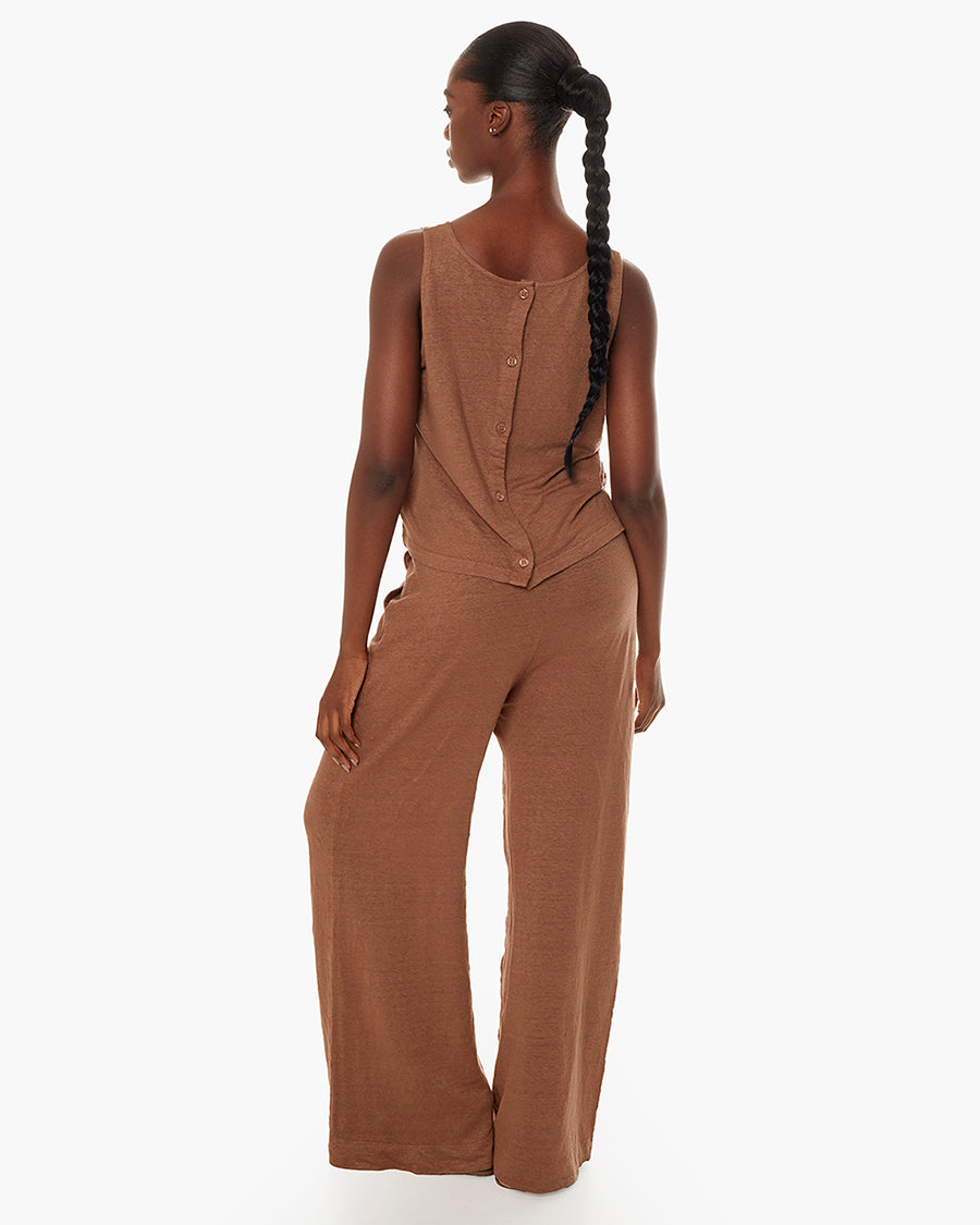 Brise d'été Tank - Mocha