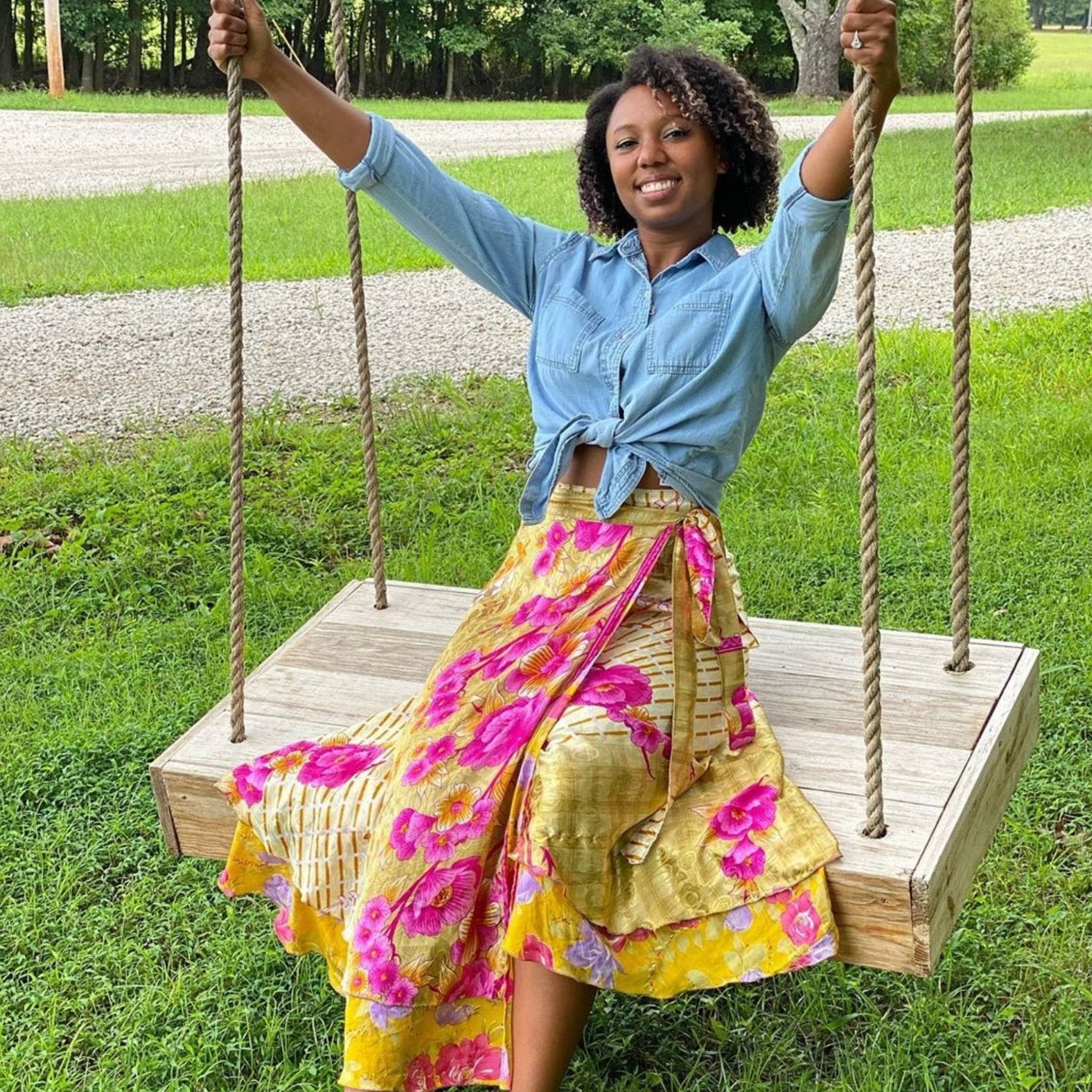The Original Sari Wrap Skirt